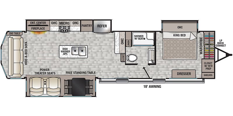 2022 Forest River 2022 Forest River Cedar Creek Cottage - thumbnail 2