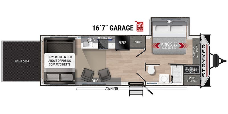 2023 Cruiser RV 2023 Cruiser RV Stryker - thumbnail 2