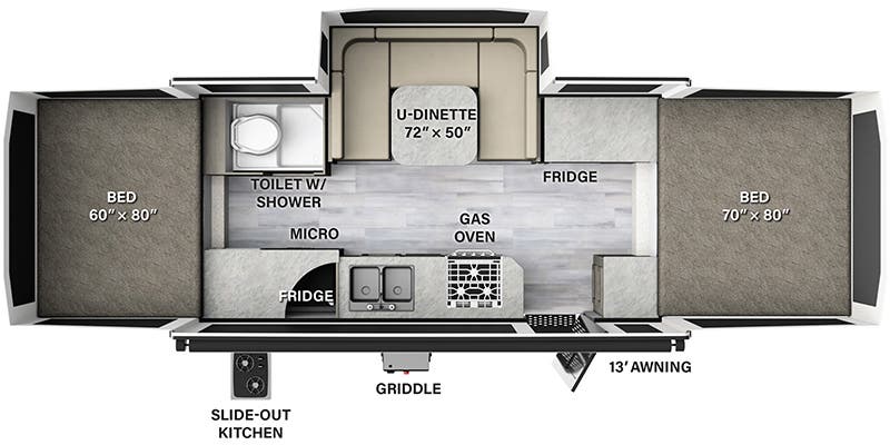 2024 Forest River 2024 Forest River Rockwood High Wall - thumbnail 2