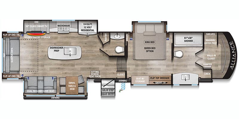 2025 Alliance RV 2025 Alliance RV Paradigm - thumbnail 2