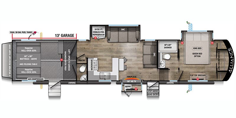 2025 Alliance RV 2025 Alliance RV Valor - thumbnail 2