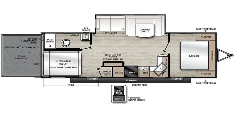 2025 Coachmen 2025 Coachmen Catalina Trail Blazer - thumbnail 2