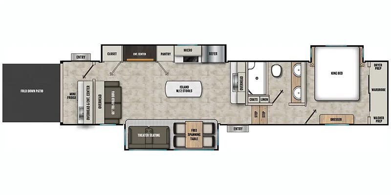 2025 Coachmen 2025 Coachmen Chaparral - thumbnail 2