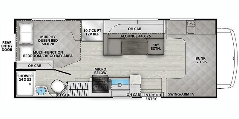 2025 Coachmen 2025 Coachmen Leprechaun - thumbnail 2