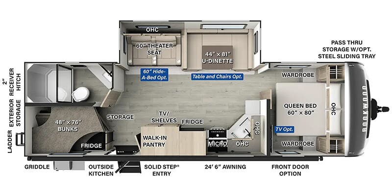 2025 Forest River 2025 Forest River Rockwood Ultra Lite - thumbnail 2