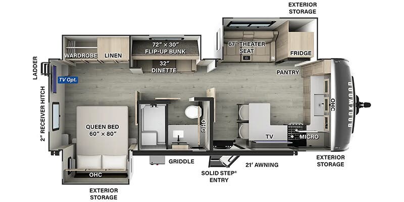 2025 Forest River 2025 Forest River Rockwood Signature - thumbnail 2