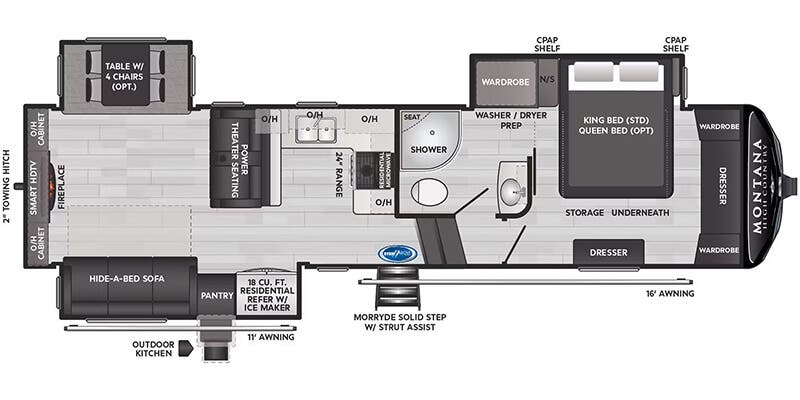2025 Keystone RV 2025 Keystone RV Montana - thumbnail 2