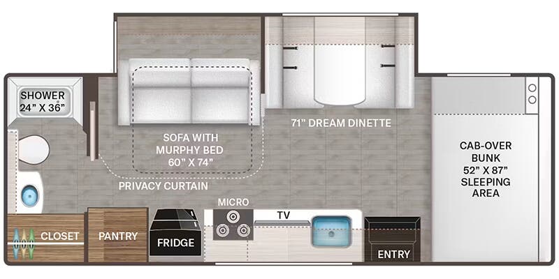 2025 Thor Motor Coach 2025 Thor Motor Coach Chateau - thumbnail 2